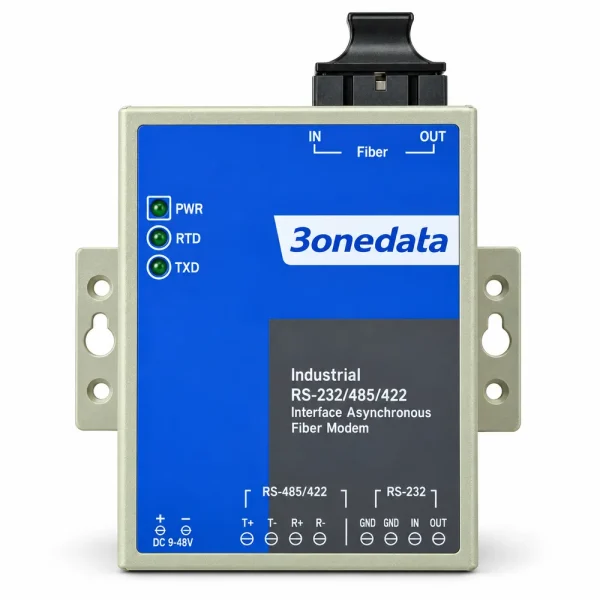 Converter quang RS232 sang quang 3onedata Model 277S/40