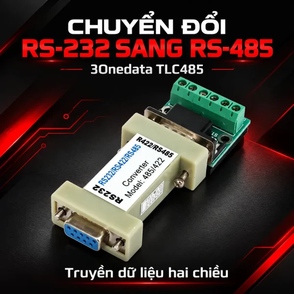 Converter quang RS232 sang RS485 3Onedata Model TLC485