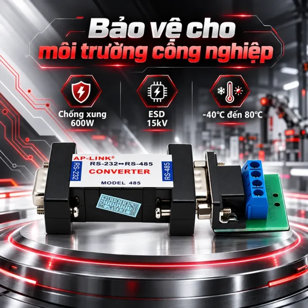 Converter RS232 sang RS485/422 3Onedata SW485C