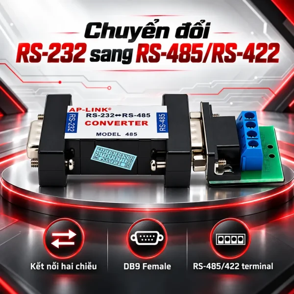 Converter RS232 sang RS485/422 3Onedata SW485C