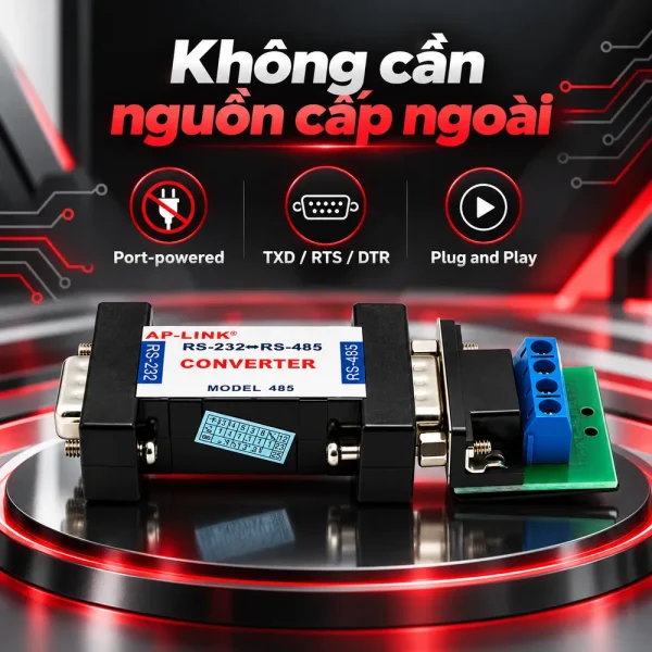Converter RS232 sang RS485/422 3Onedata SW485C