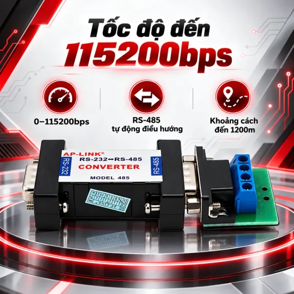 Converter RS232 sang RS485/422 3Onedata SW485C