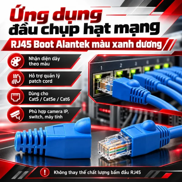Đầu chụp hạt mạng Alantek 302-091100-00BU