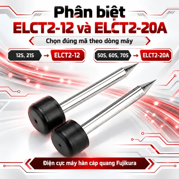 Điện cực máy hàn cáp quang Fujikura 12s 21s 50s 60s 70s
