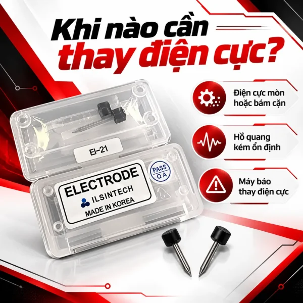 Điện cực máy hàn cáp quang Ilsintech Swift K7, K9