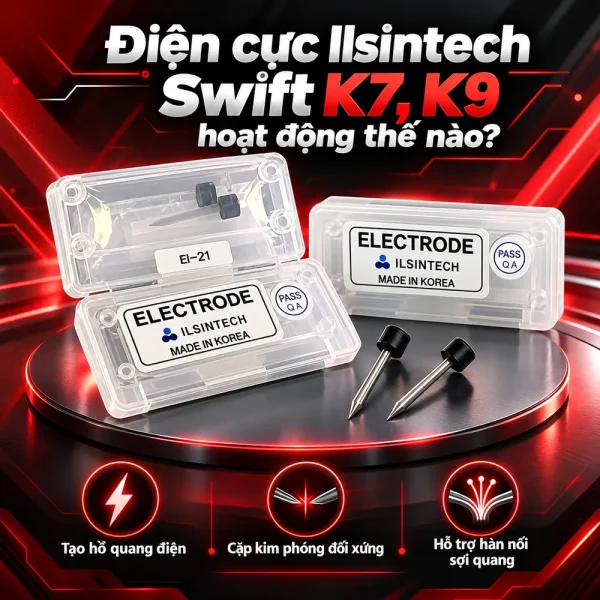 Điện cực máy hàn cáp quang Ilsintech Swift K7, K9