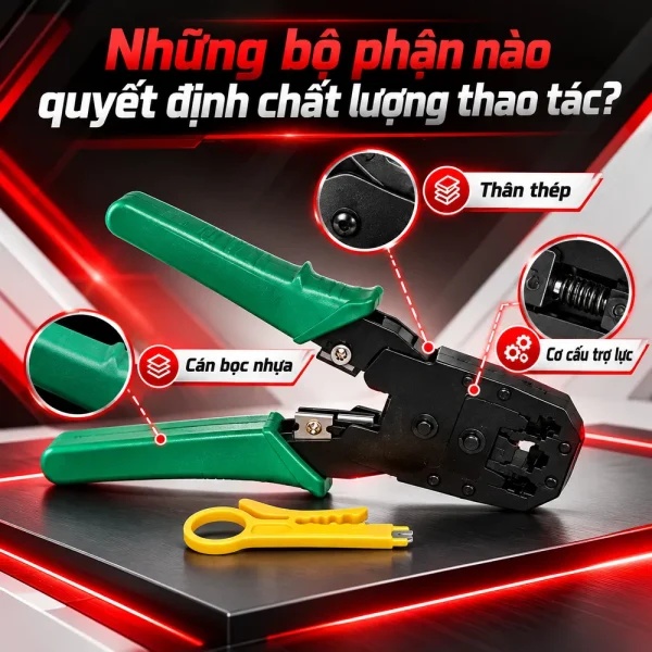 Kìm bấm mạng đa năng 3 tác dụng