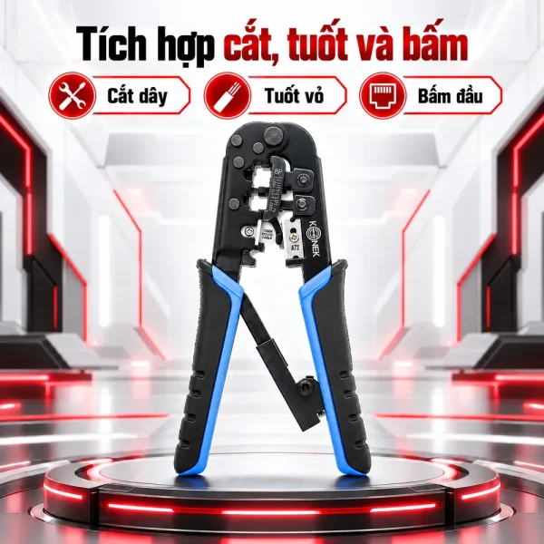 Kìm bấm mạng Golden Konek N568