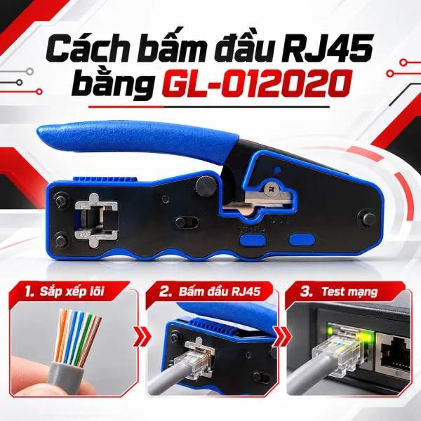 Kìm bấm mạng Golden Link GL-012020