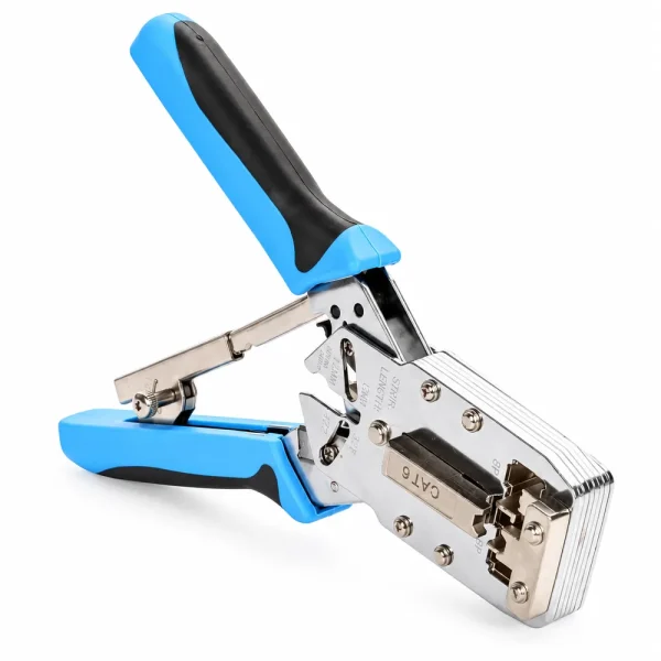 Kìm bấm mạng Talon TL-2810R Cat6: Hỗ trợ RJ45, RJ11 và đầu ba mảnh