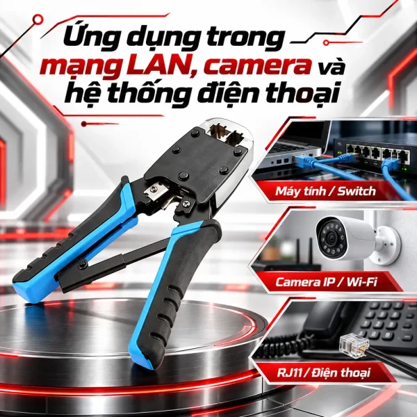 Kìm bấm mạng Talon TL-500R chính hãng