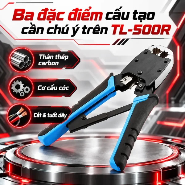 Kìm bấm mạng Talon TL-500R chính hãng