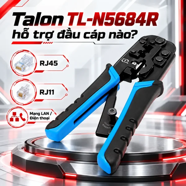 Kìm bấm mạng Talon TL-N5684R