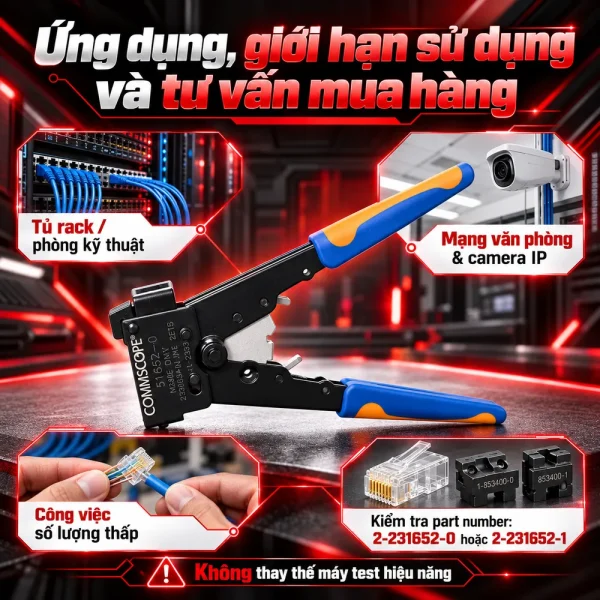 Kìm mạng AMP Cat5 chất lượng cao