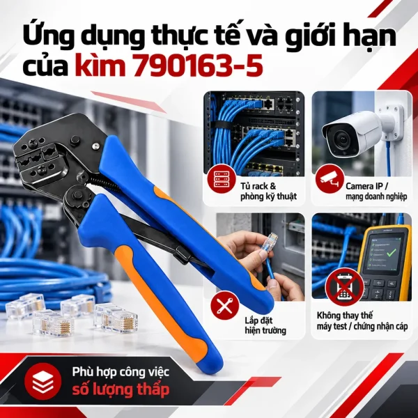 Kìm mạng AMP – COMMSCOPE cat6