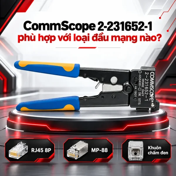 Kìm mạng Commscope Cat5e 2-231652-1
