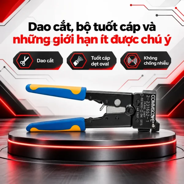 Kìm mạng Commscope Cat5e 2-231652-1
