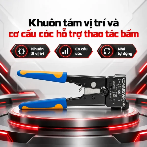 Kìm mạng Commscope Cat5e 2-231652-1