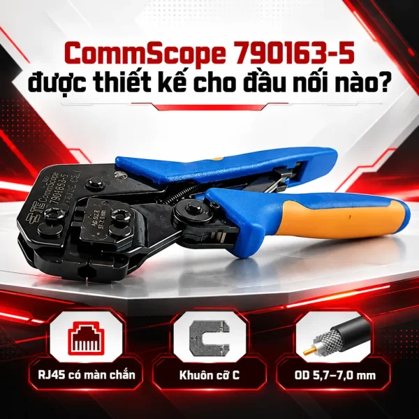 Kìm mạng Commscope cat6 790163-5