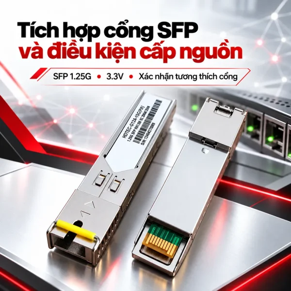 LC SFP Module 1.25G HDTEC