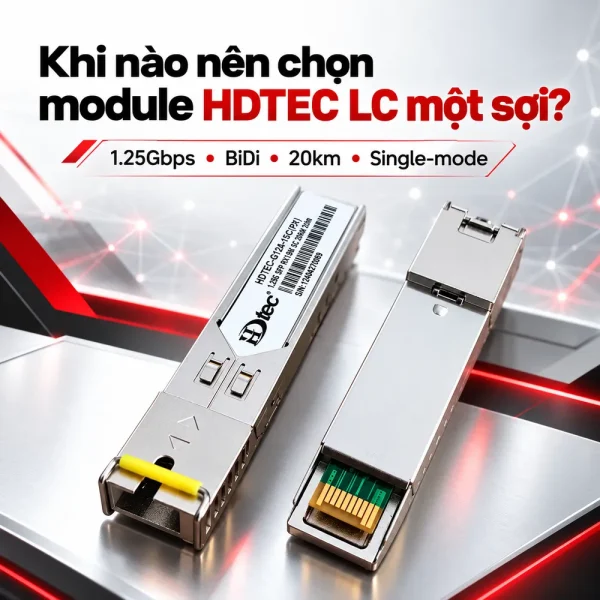 LC SFP Module 1.25G HDTEC