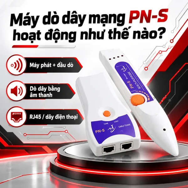 Máy dò dây mạng PN-S