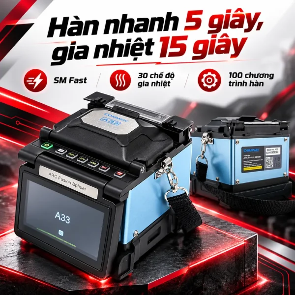 Máy hàn cáp quang COMWAY A33