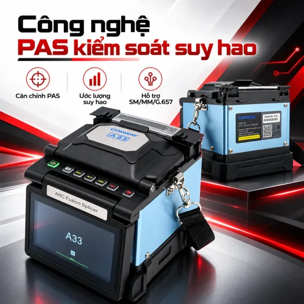 Máy hàn cáp quang COMWAY A33