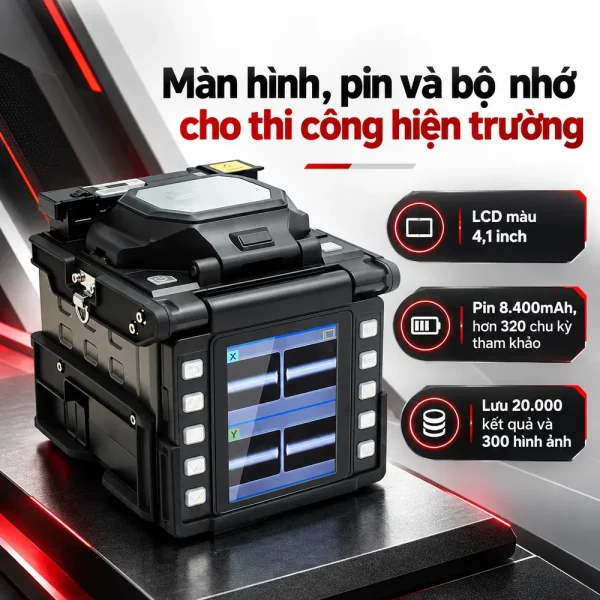 Máy hàn cáp quang Comway C10 chính hãng, chất lượng cao