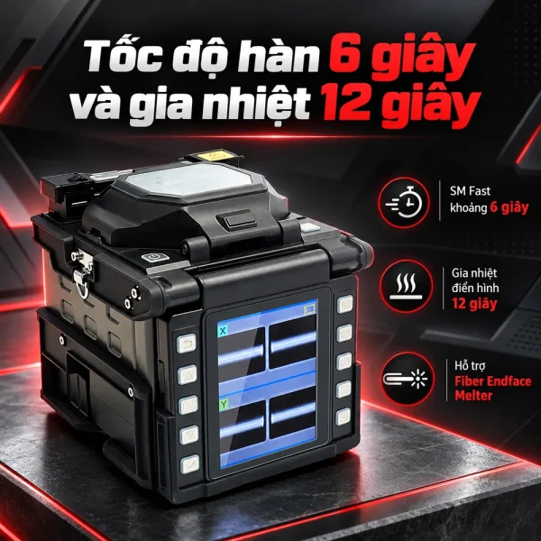 Máy hàn cáp quang Comway C10 chính hãng, chất lượng cao