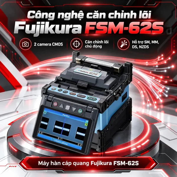 Máy hàn cáp quang Fujikura FSM-62s
