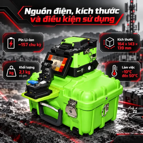 Máy hàn cáp quang Inno Instrument IFS-15H cao cấp
