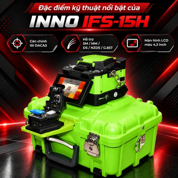 Máy hàn cáp quang Inno Instrument IFS-15H cao cấp