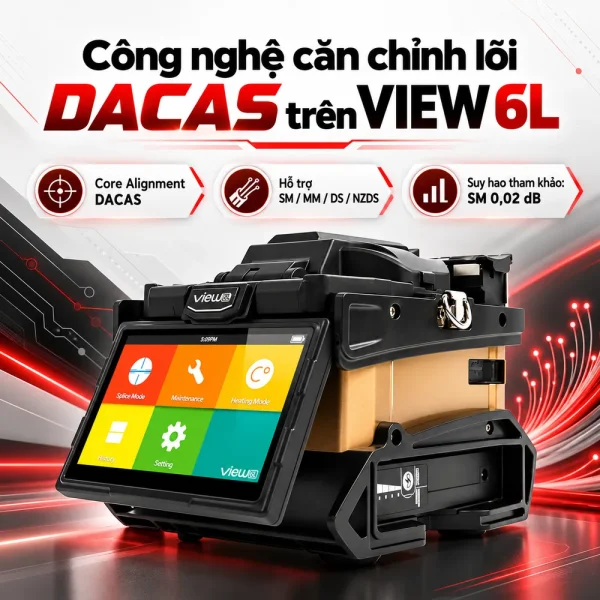 Máy hàn cáp quang Inno Instrument View 6L chính hãng, giá rẻ