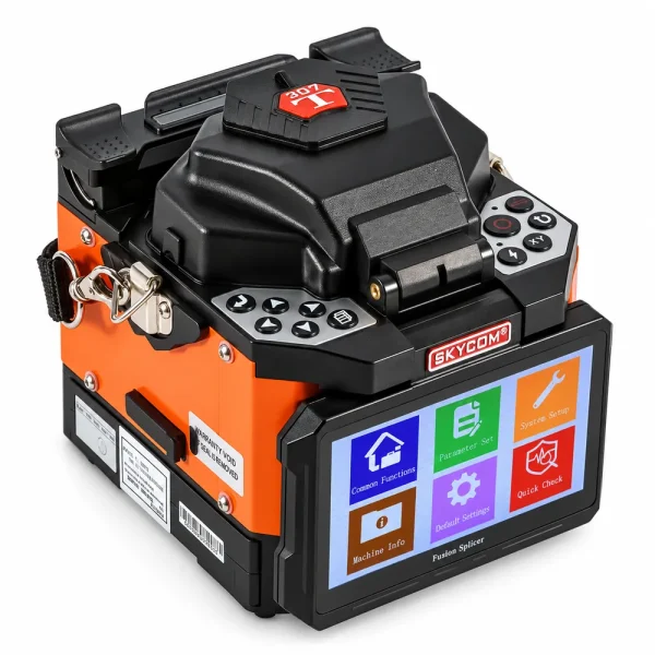 Máy hàn cáp quang SKYCOM T307 – Căn chỉnh lõi, hàn nhanh 6 giây