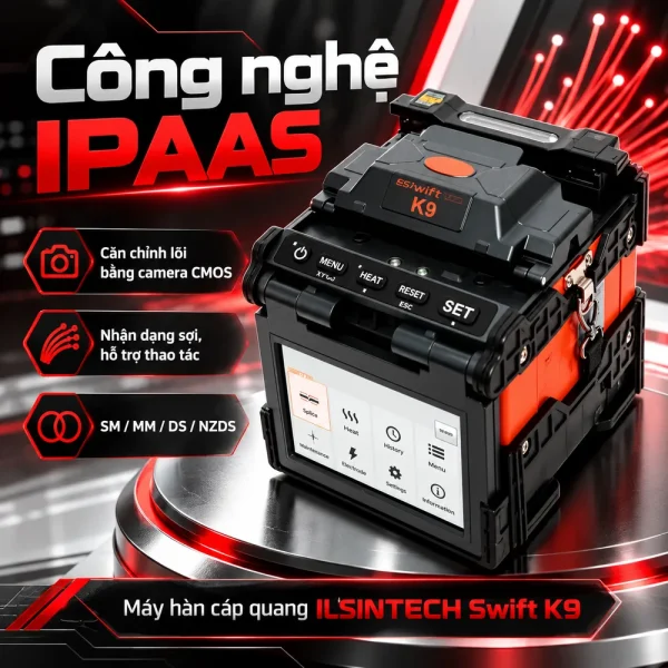 Máy hàn cáp quang Swift K9 – Ilsintech
