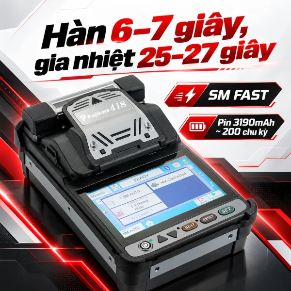 Máy hàn cáp quang Fujikura 41S