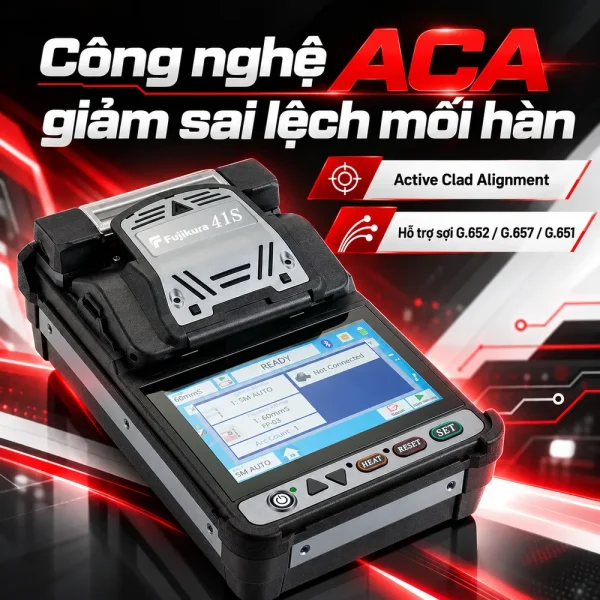 Máy hàn cáp quang Fujikura 41S