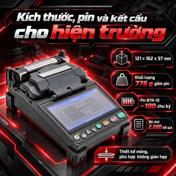 Máy hàn quang Fujikura FSM-12S nhập khẩu nguyên chiếc