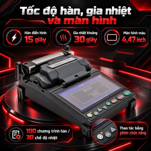 Máy hàn quang Fujikura FSM-12S nhập khẩu nguyên chiếc