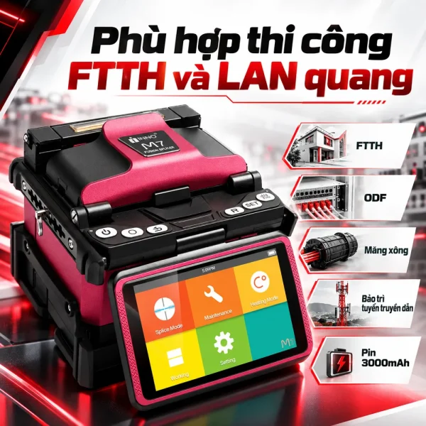 Máy hàn quang INNO Fusion Splicer M7