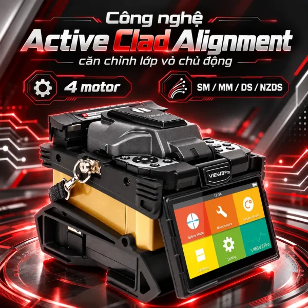 Máy hàn quang INNO Fusion Splicer VIEW3 Pro