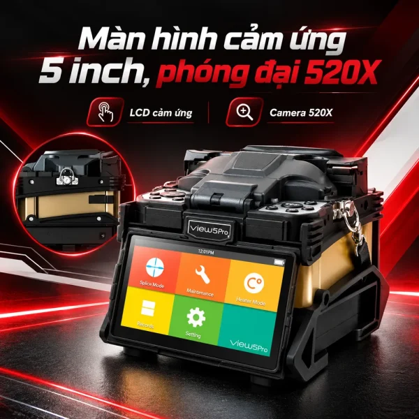 Máy hàn quang INNO Fusion Splicer VIEW5 Pro