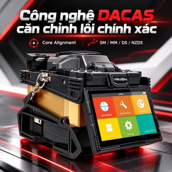 Máy hàn quang INNO Fusion Splicer VIEW5 Pro