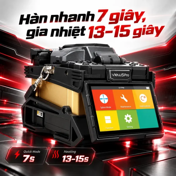 Máy hàn quang INNO Fusion Splicer VIEW5 Pro
