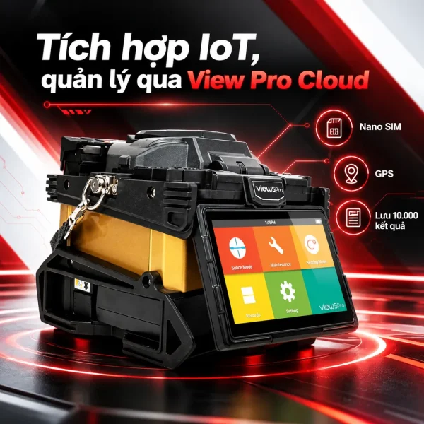 Máy hàn quang INNO Fusion Splicer VIEW5 Pro