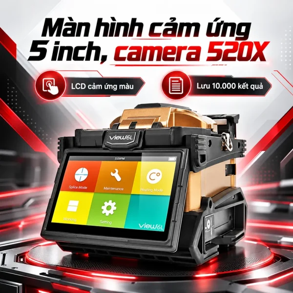 Máy hàn quang INNO Fusion Splicer VIEW6L