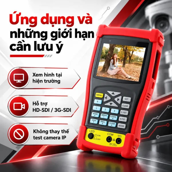 Máy test camera CCTV cao cấp Noyafa NF705