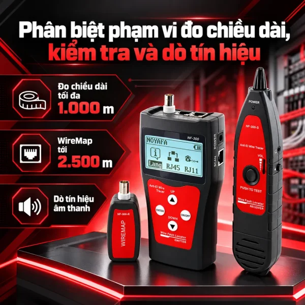 Máy test cáp mạng Noyafa NF300