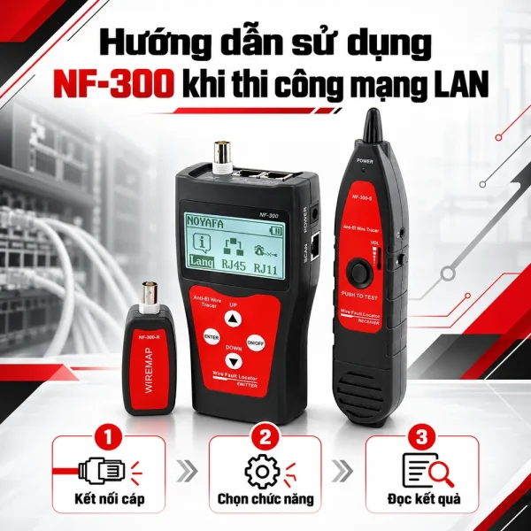 Máy test cáp mạng Noyafa NF300